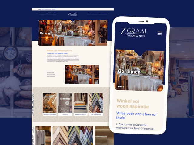 Website Woonwinkel Z.Graaf